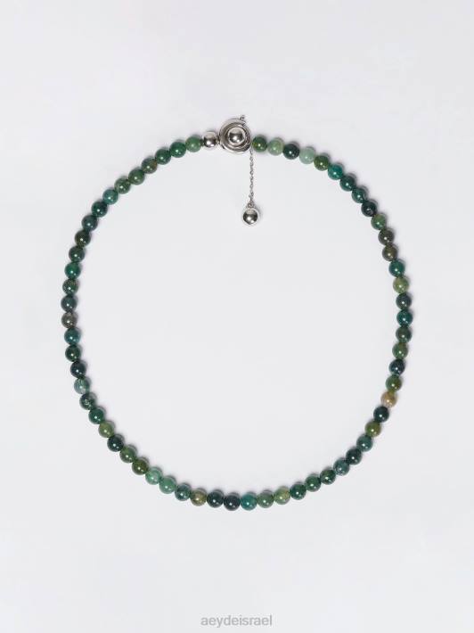 Aeyde אומר TN4J129 אבזר פליז מצופה טחב פלדיום/אגטה