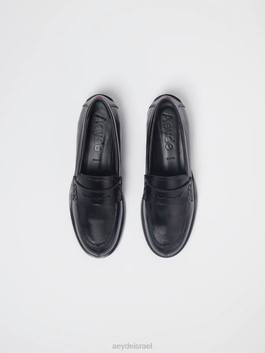 Aeyde אוסקר TN4J149 הַנעָלָה עגל שחור