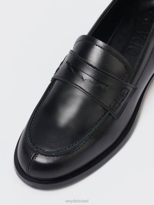 Aeyde אוסקר TN4J149 הַנעָלָה עגל שחור