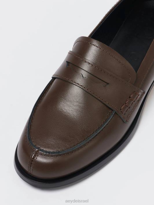 Aeyde אוסקר TN4J151 הַנעָלָה עגל מוקה