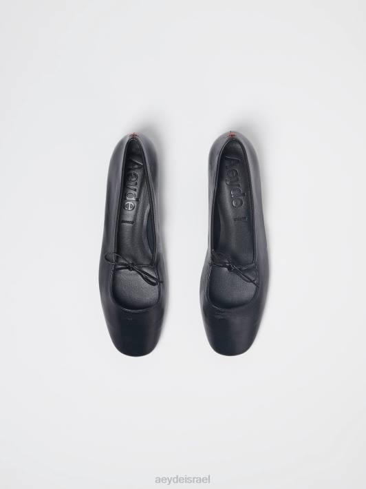 Aeyde דריה TN4J153 הַנעָלָה נאפה שחורה