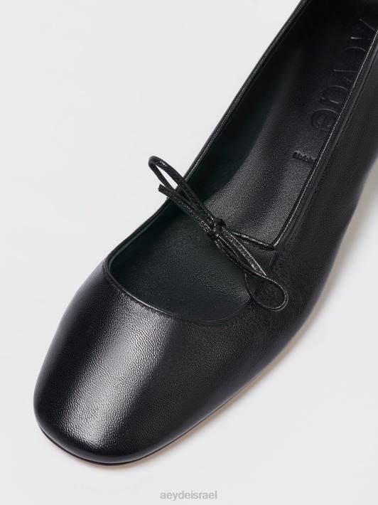 Aeyde דריה TN4J153 הַנעָלָה נאפה שחורה