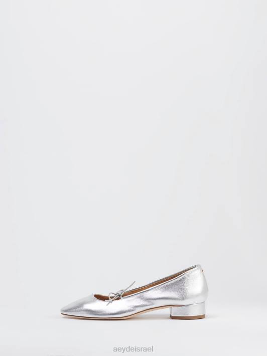 Aeyde דריה TN4J154 הַנעָלָה נאפה כסופה
