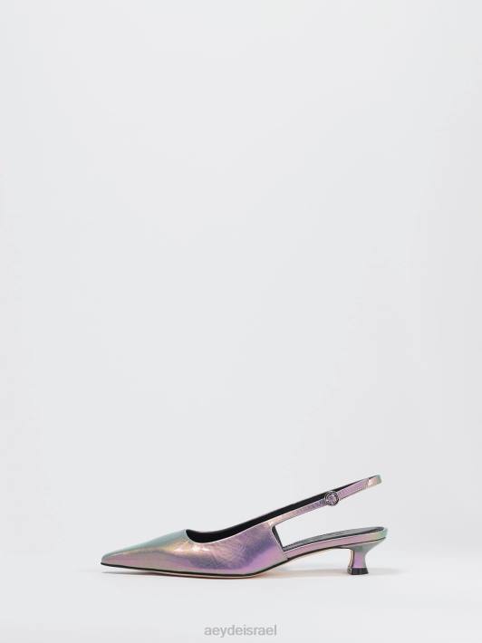 Aeyde קתרינה TN4J162 הַנעָלָה פטנט אופל