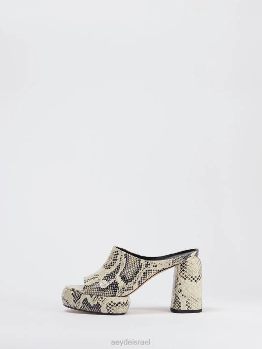 Aeyde אורנלה TN4J172 הַנעָלָה נחש שמנת