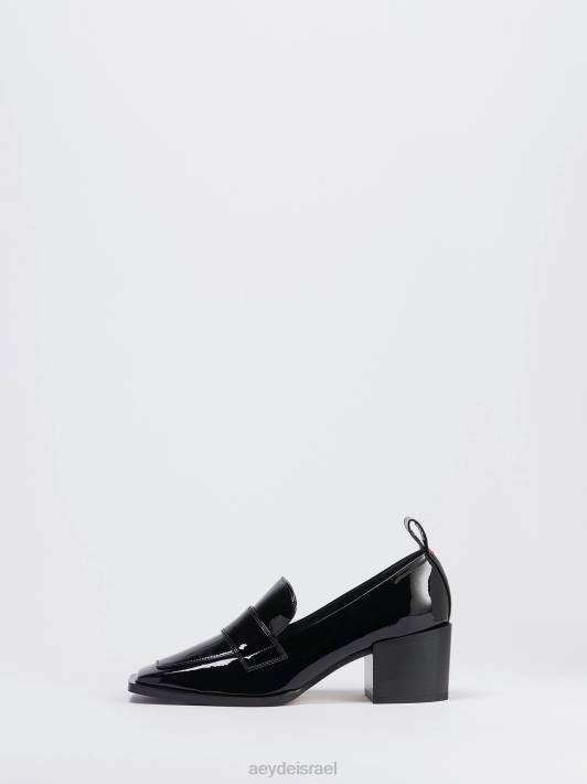 Aeyde אנקה TN4J173 הַנעָלָה פטנט שחור