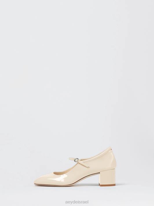 Aeyde אלין TN4J208 הַנעָלָה פטנט קרמי
