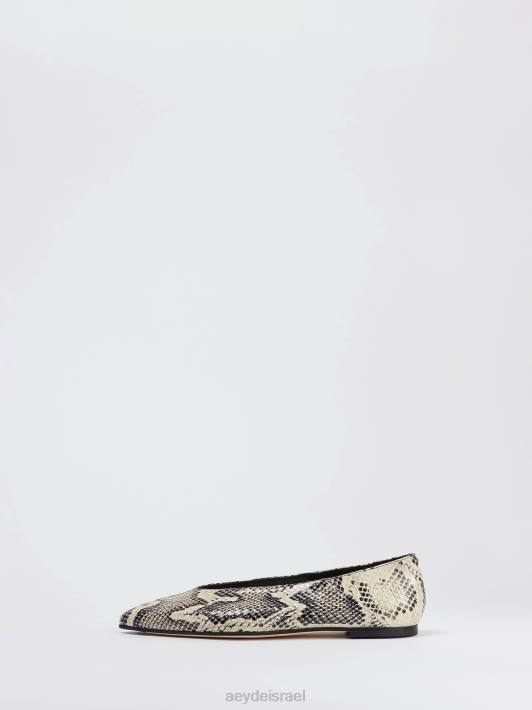 Aeyde מואה TN4J220 הַנעָלָה נחש שמנת
