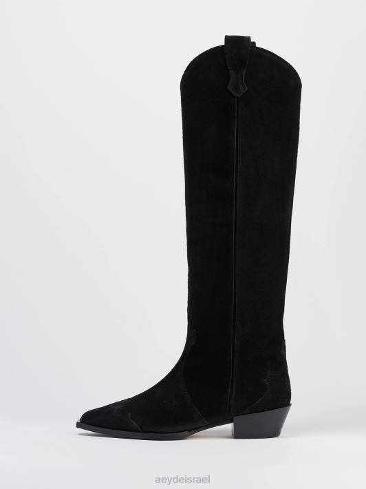 Aeyde ארונה TN4J267 הַנעָלָה זמש שחור