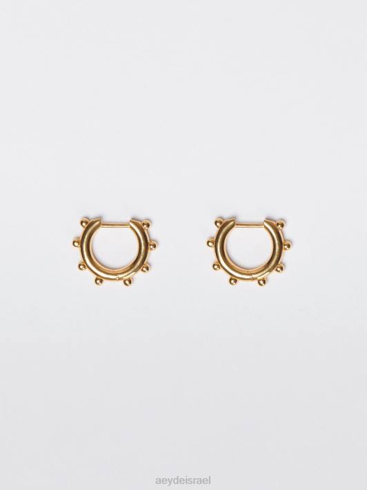 Aeyde אוזי TN4J279 אבזר מצופה זהב 18 קראט