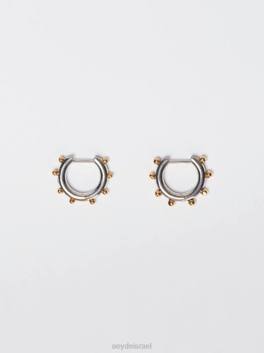 Aeyde אוזי TN4J281 אבזר ציפוי זהב פלדיום/18 קראט