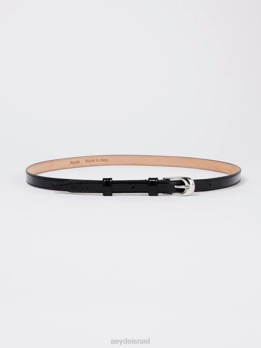 Aeyde אלינור TN4J297 אבזר פטנט שחור/כסף