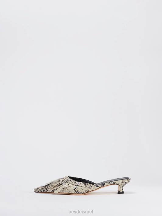 Aeyde טניה TN4J99 הַנעָלָה נחש שמנת