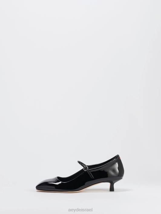 Aeyde ines TN4J157 הַנעָלָה פטנט שחור